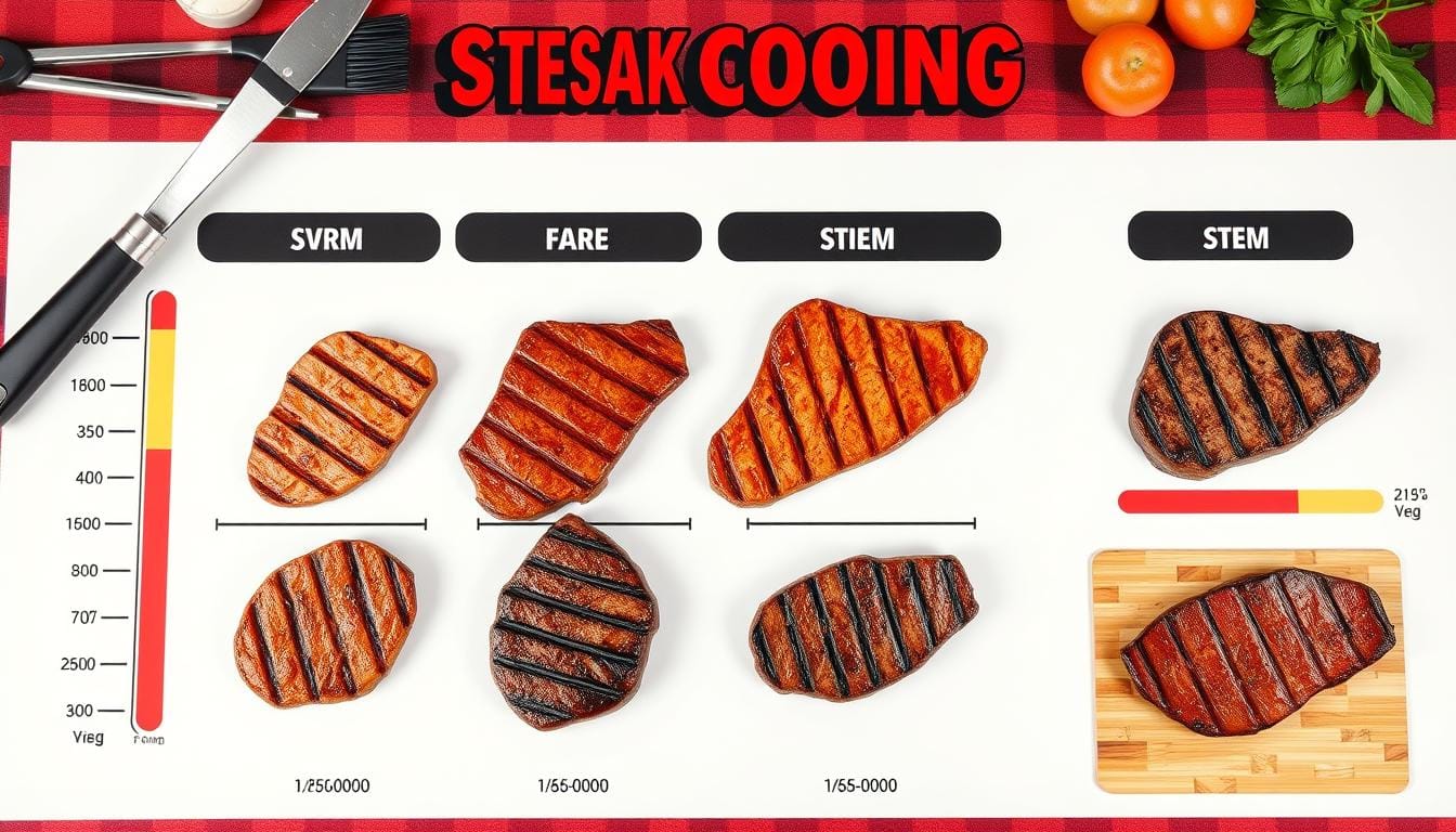 Steak Cooking Chart