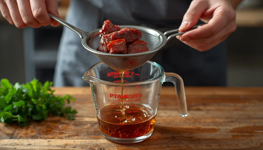 making beef gravy