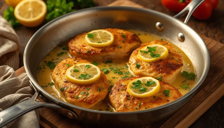 Skillet Chicken Francese