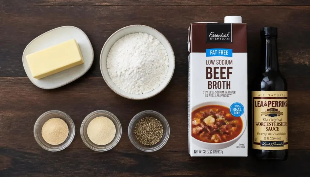 beef broth gravy