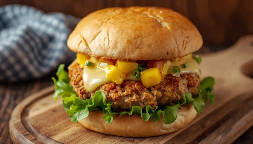 easy ground chicken burger recipe