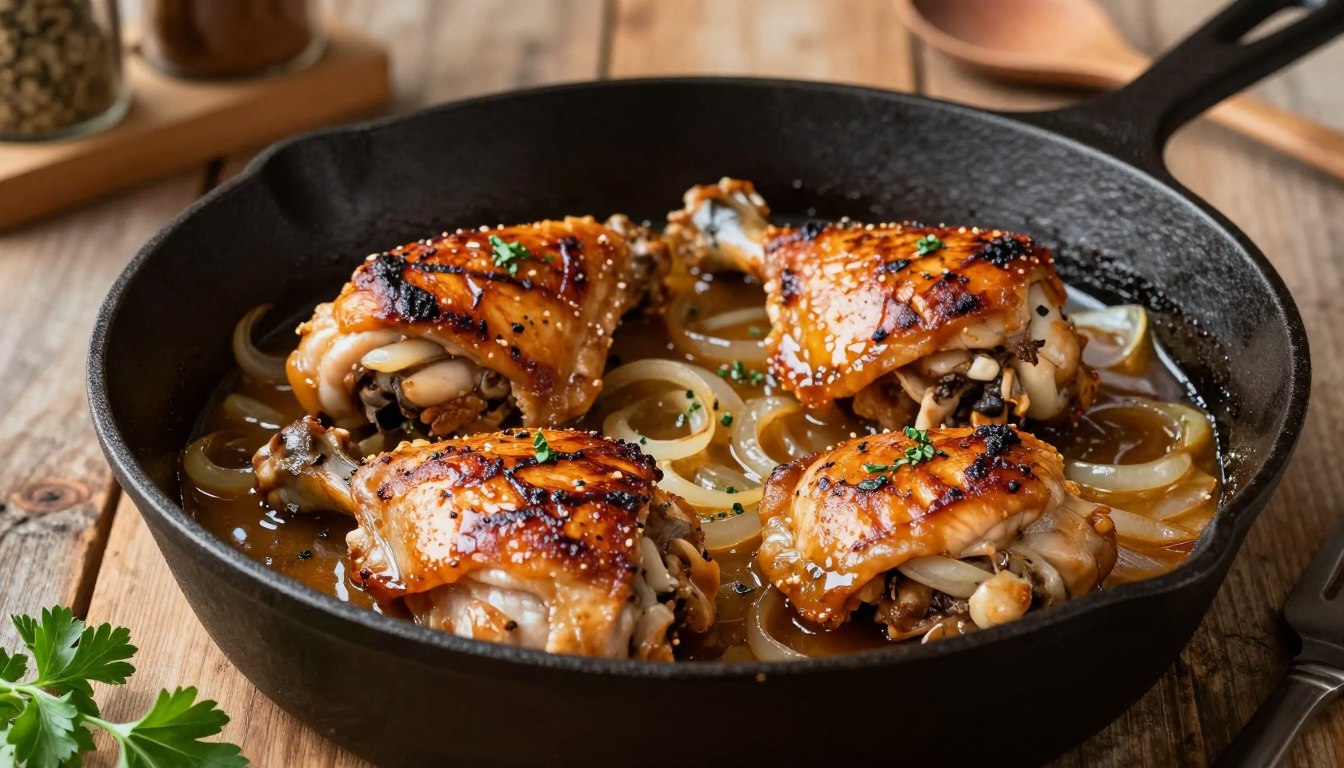 smothered chicken recipe
